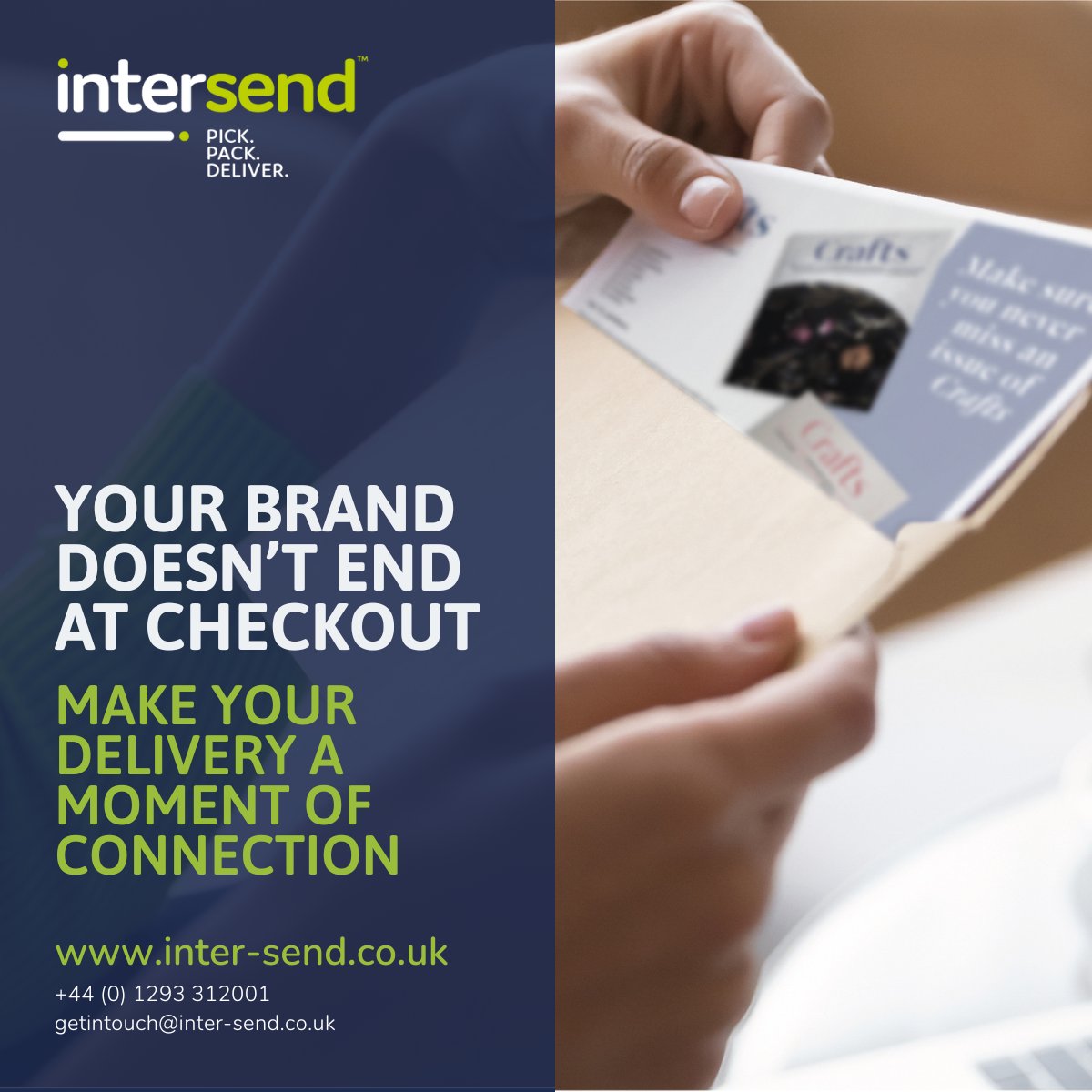 InterSend now offers branded inserts, elevate your brand even further to deliver fulfilment that reflects who you are.

Get in touch to see how our fulfilment can become your brand 🤝 inter-send.co.uk/contact-us/