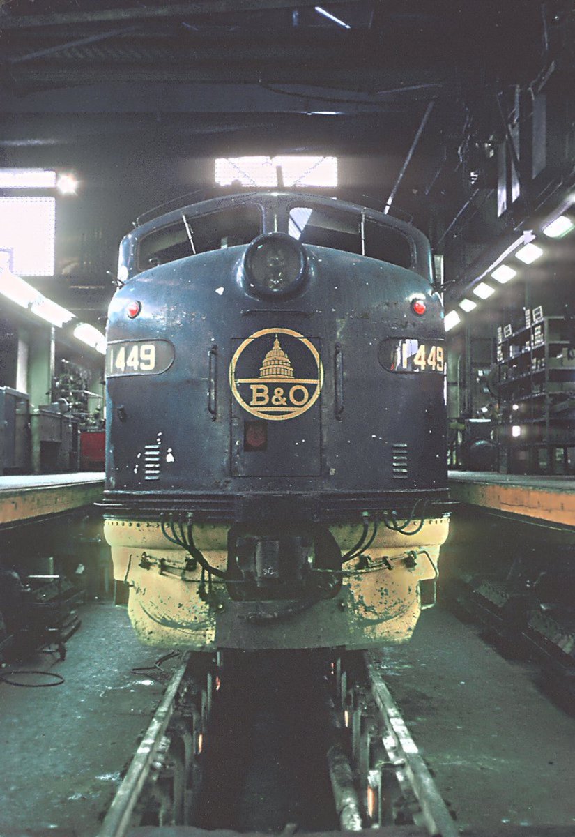 B&amp;O 1449
Cumberland, MD Shops
December 5, 1970

Roger Puta Collection
Description by Marty Bernard
Public Domain 🇺🇸