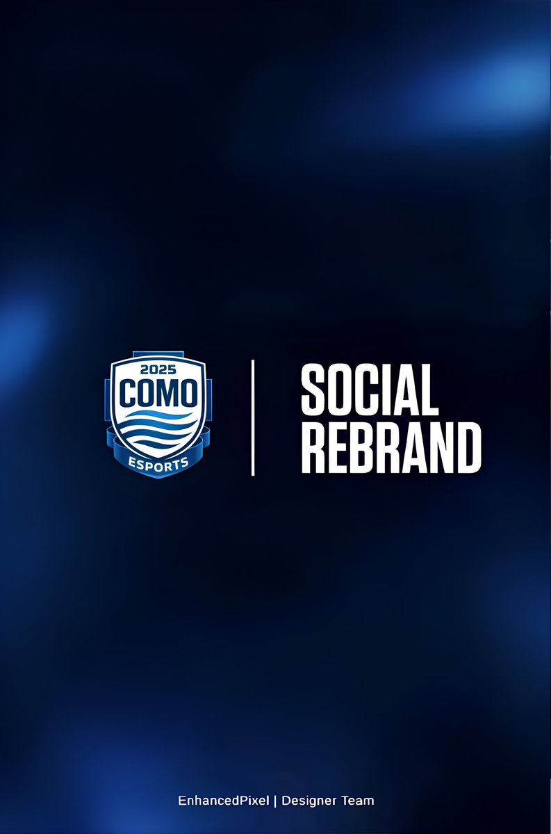 𝗦𝗢𝗖𝗜𝗔𝗟 𝗥𝗘𝗕𝗥𝗔𝗡𝗗 | <a href="/comoeasports/">Como esports</a> 🎨

Siamo lieti di annunciare una nuova collaborazione con i <a href="/comoeasports/">Como esports</a>
Ci occuperemo del rebrand completo della loro identità visiva, valorizzandone storia e ambizioni. Logo e banner già disponibili nel loro canale

#GraphicDesigner