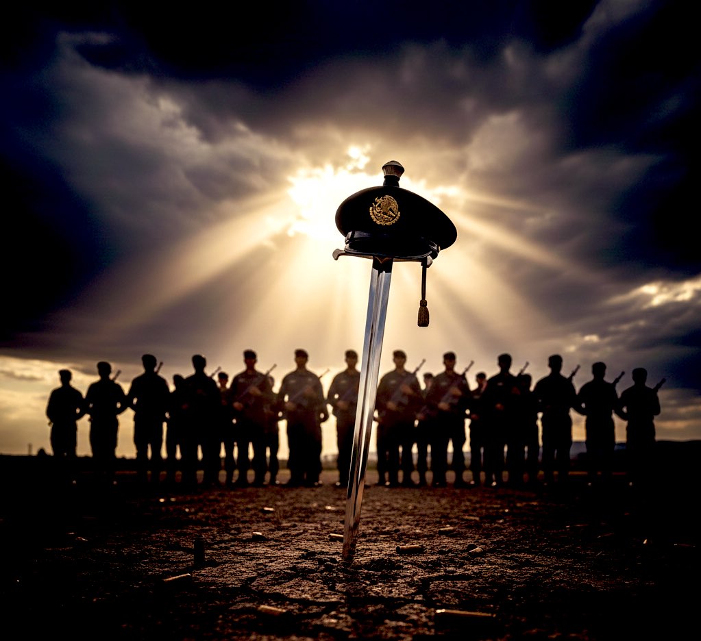 TheResultist's tweet photo. My deepest condolences for the 25 fallen soldiers. Their sacrifice is the price of freedom. 🕊️🛡️

This tragedy must be the final blow to exterminate the cartels. No more mercy—only an iron fist. ⚖️🔥

#Mexico #Honor #IronFist #Justice #Army
#mencho https://t.co/PJ72r3rNJq