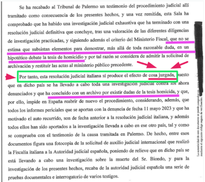 coty15554's tweet photo. @EndGem @Ana25053913 @FonsiLoaiza No mezcles causas judiciales con pruebas irrefutables, con ideologías políticas.
Todas las PRUEBAS (no los chismes), incluyendo las tres autopsias demuestran que MB se suicidó y así lo establecen los tribunales de Italia y España, que archivaron la causa como COSA JUZGADA. https://t.co/HBRNebq5Xt