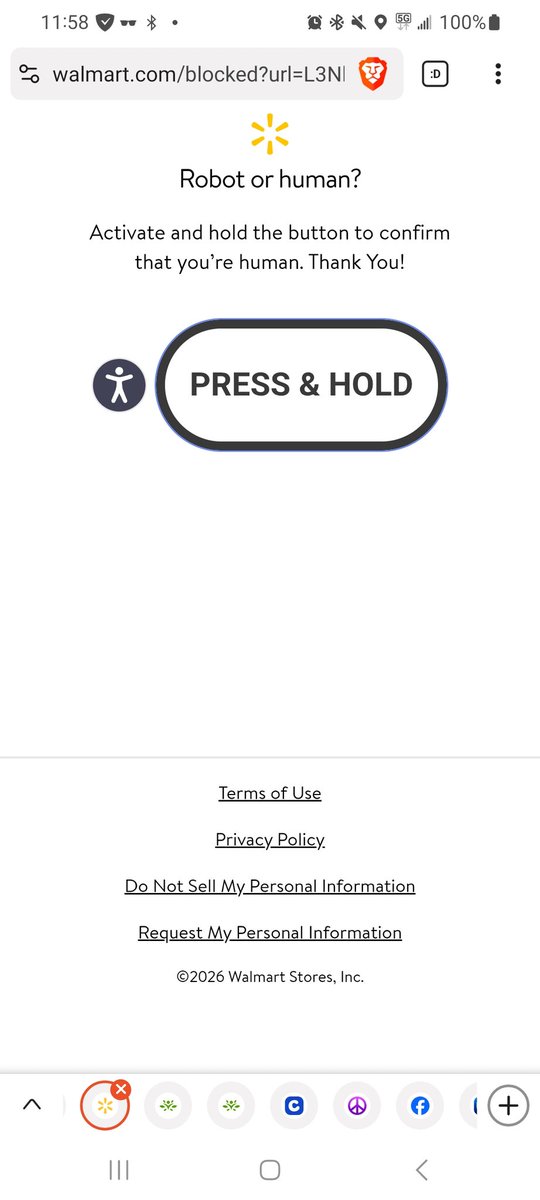 O365DevGuru's tweet photo. @Walmart Walmart I cannot use your website on a mobile device I would like to shop but I'm stuck at this page for a half an hour and nothing happens. I was logged in Prior but apparently I'm unable to shop on Walmart I guess I'll go to Amazon https://t.co/XvqtSWmf4N