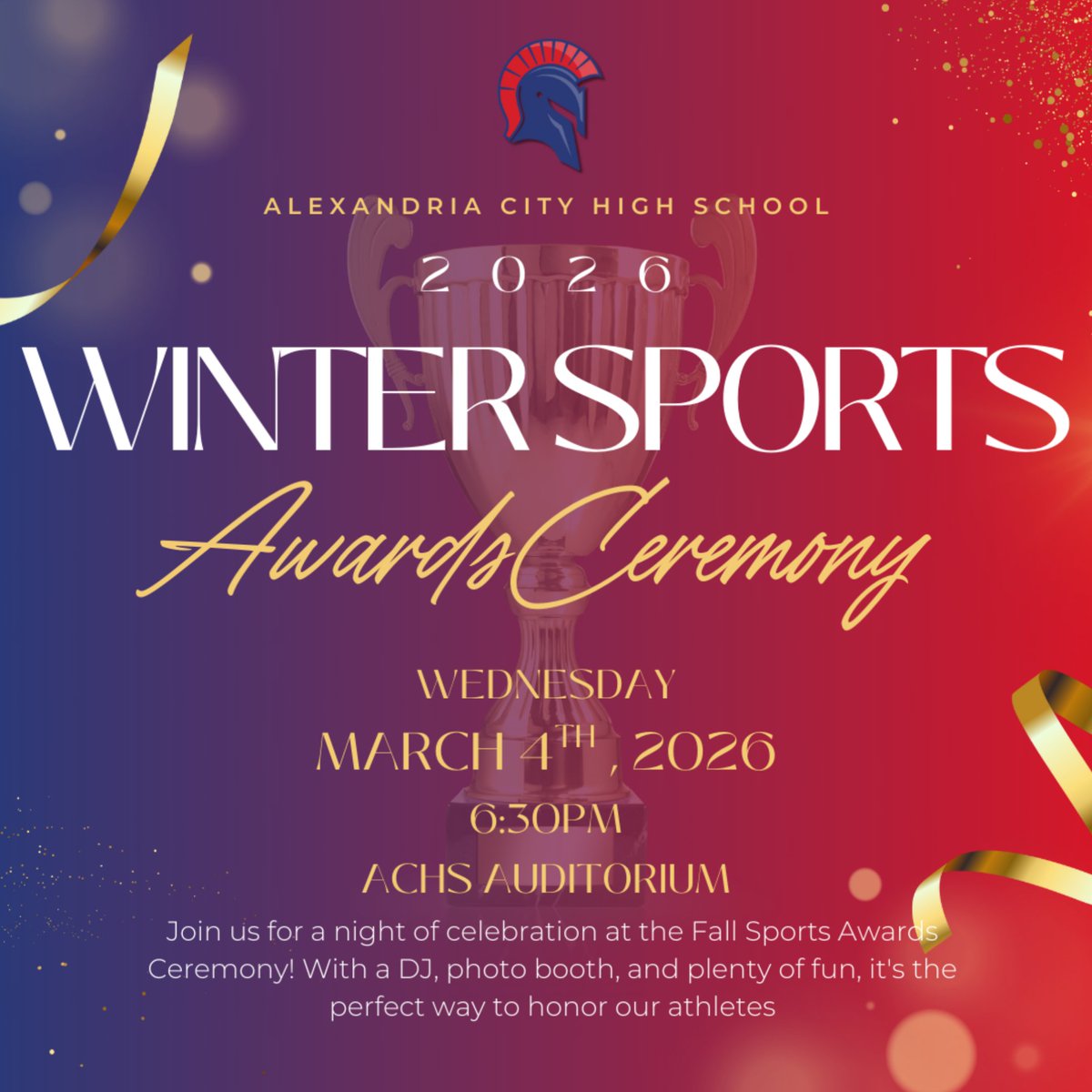 Alexandria City High School Athletics tweet media