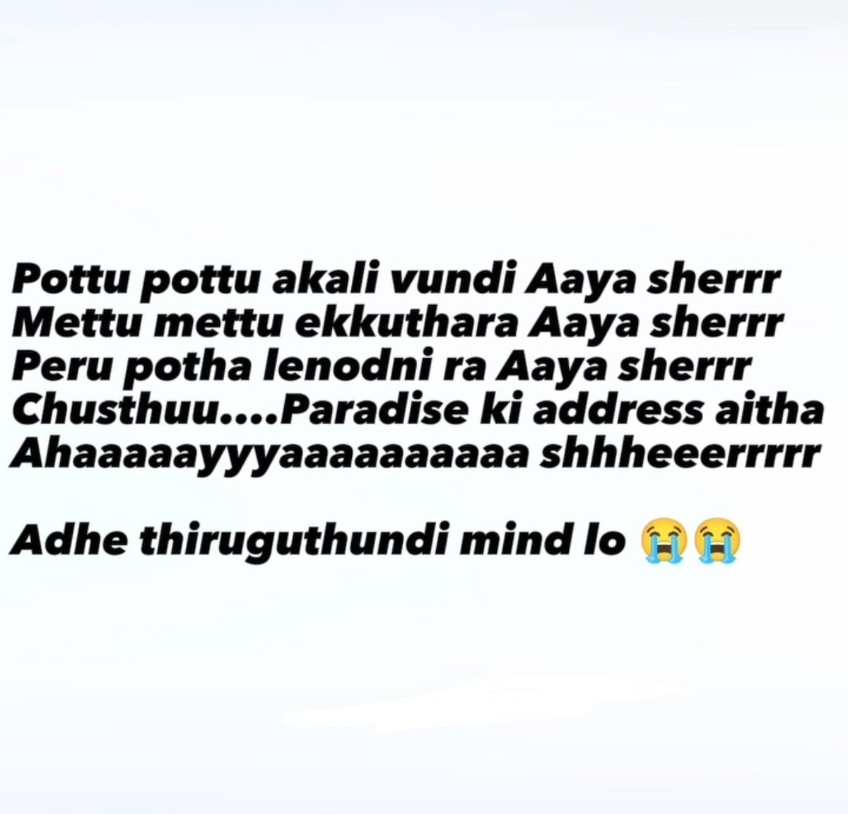 zaidster_'s tweet photo. Prathi ball sixer. Asal ela swamy @anirudhofficial #aayasher 
#nani #theparadise https://t.co/Q43dl4daoV