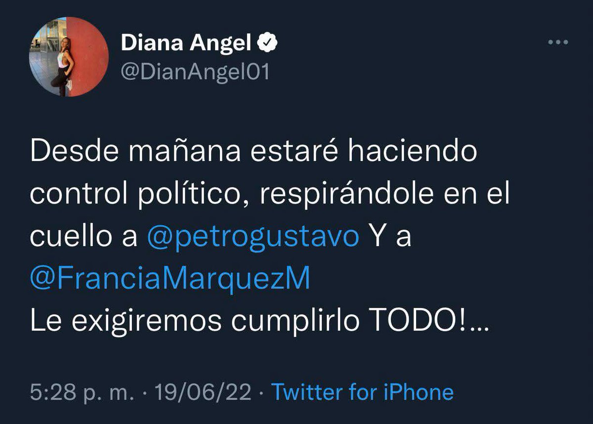 ‼️Mentirosa y sociópata como todos los petristas...no hizo más que alabarlos por 4 años, los sigue apoyando y ahora va por el candidato de las FARC! Definitivamente no ir al colegio por dedicarse a "actuar" deja graves rezagos en la gente! Pobre la Mogollita! 😂😂😂 jajajajajaja