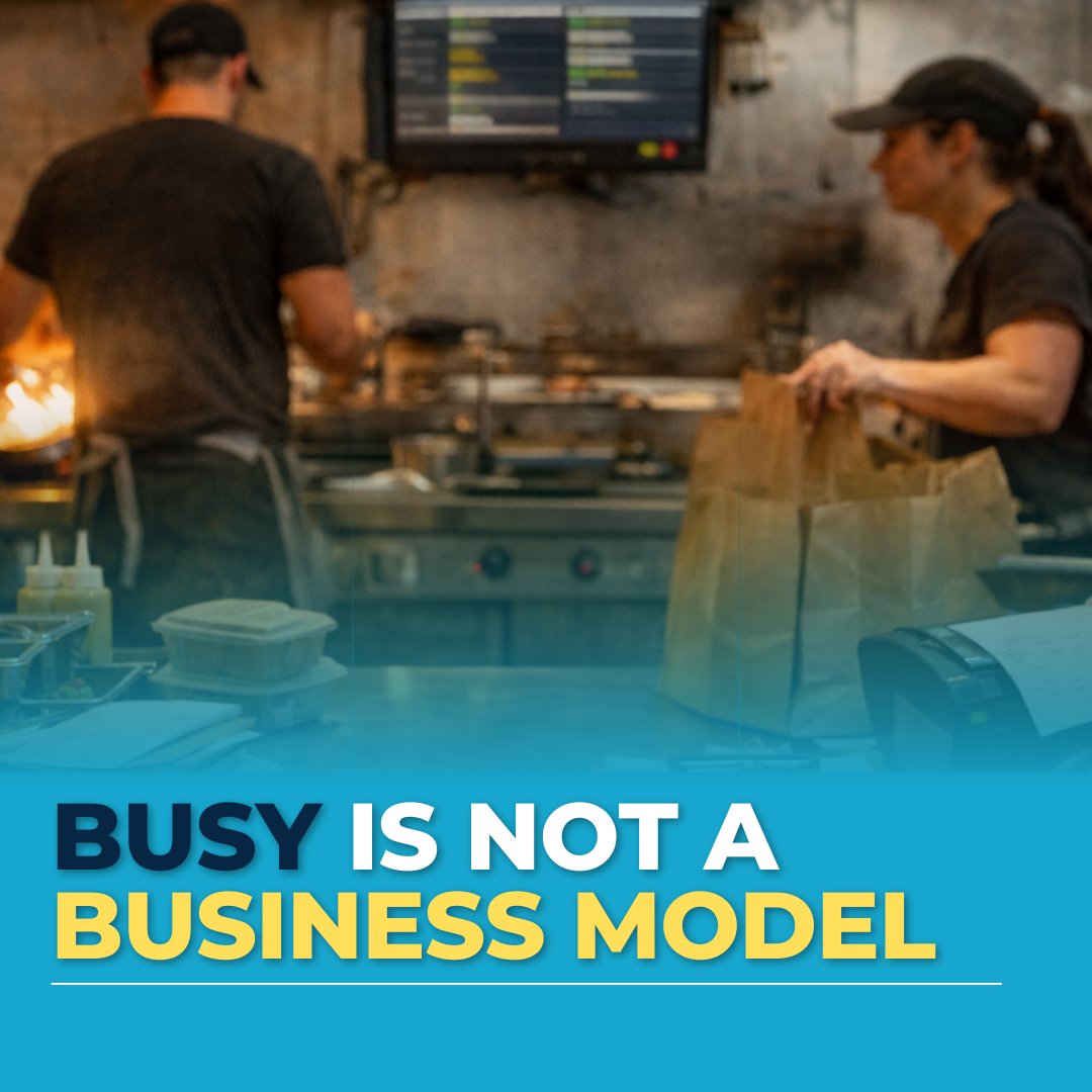 Is your restaurant growing
or just getting busier?

Busy can feel like progress.

More tickets.
More staff.
More activity.

But growth is different.

Growth means:
• Cleaner reporting.
• More predictable labor.
• Fewer operational surprises.
• Higher margin stability.
• Less