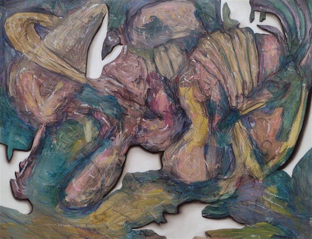 ZFincek's tweet photo. HEOL series. Oil on board, . Exploring memory and materiality through layered narratives. Available at https://t.co/ZwyyUPHs2D

#contemporaryart #oilpainting #heol #artforsale #fineart #modernart #artcollector #polishart #traart #abstractart #detail #painting https://t.co/xoCQMpmQeN