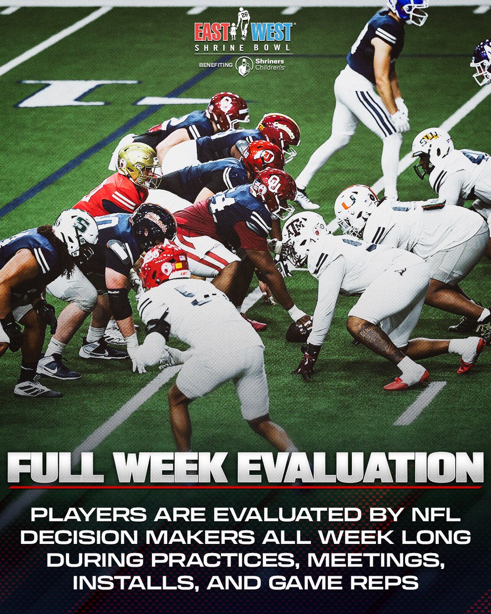 East-West Shrine Bowl tweet media