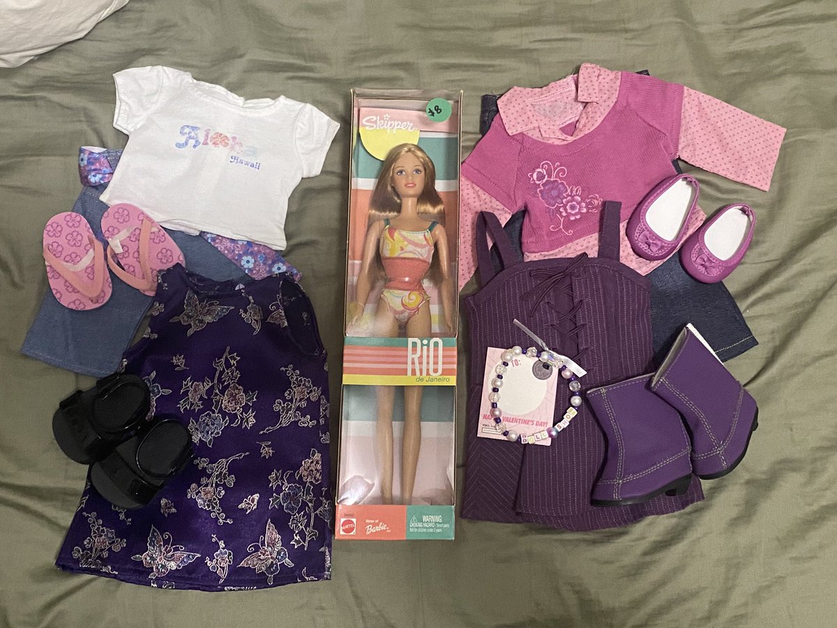 doll show haul - ag clothes $95 skipper was $8 - feb 21 2026