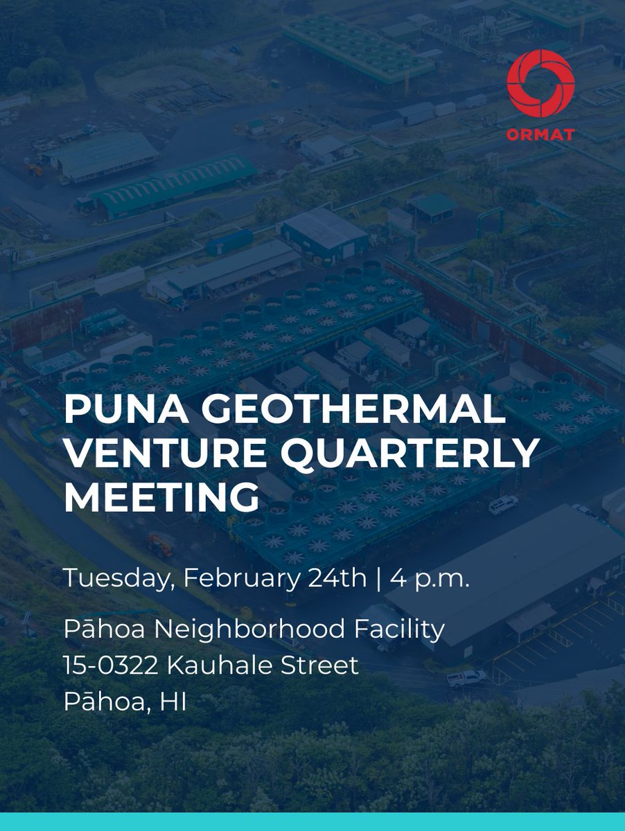 Ormat Technologies, Inc. tweet media