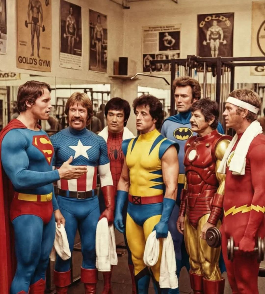 Mientras tanto los superhéroes en live action en algún rincón del multiverso.... 🤯