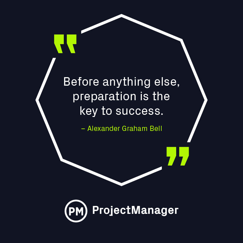 ProjectTips's tweet image. When the inventor of the telephone calls to tell you about planning, you pick up the phone.

#projectmanager #projectmanagement #planning