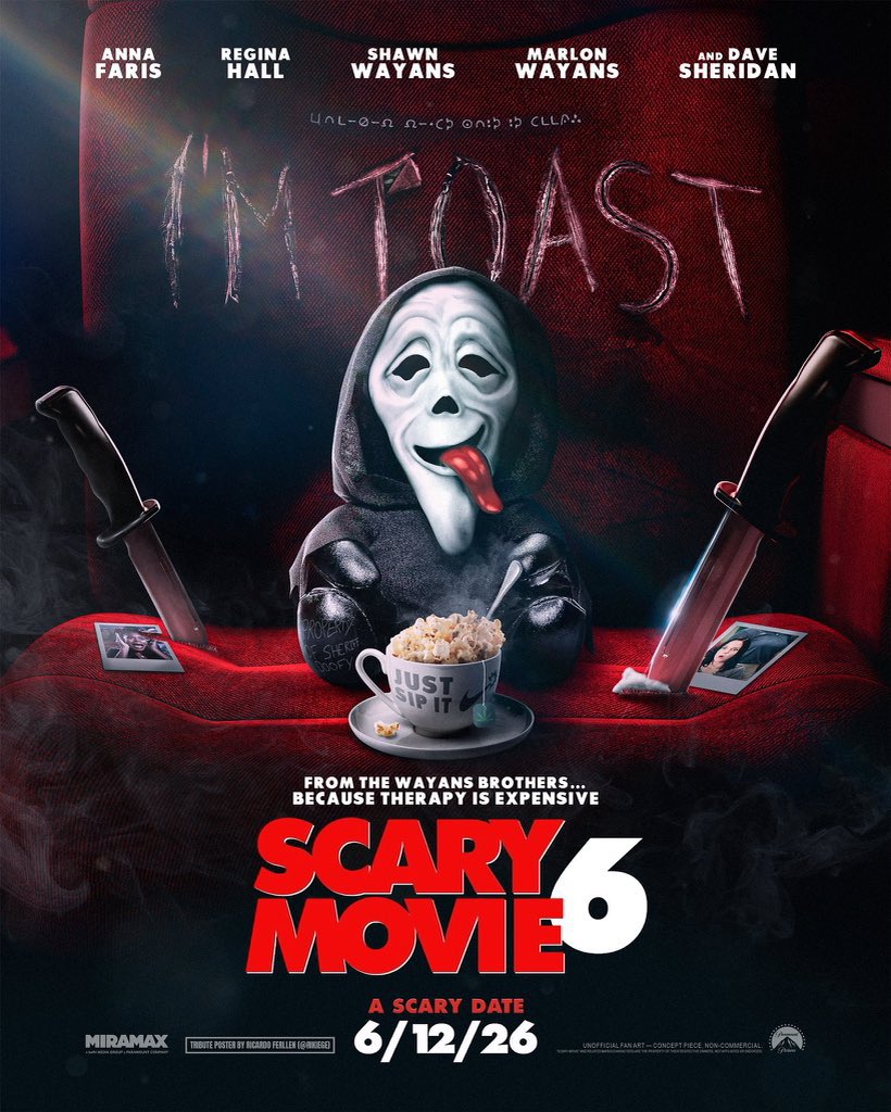 O trailer oficial de TODO MUNDO EM PÂNICO 6 será lançado nesta sexta feira.

A Substância, Corra!, Pânico, pecadores, LONGLEGS, Sorria e outros filmes de terror serão parodiados