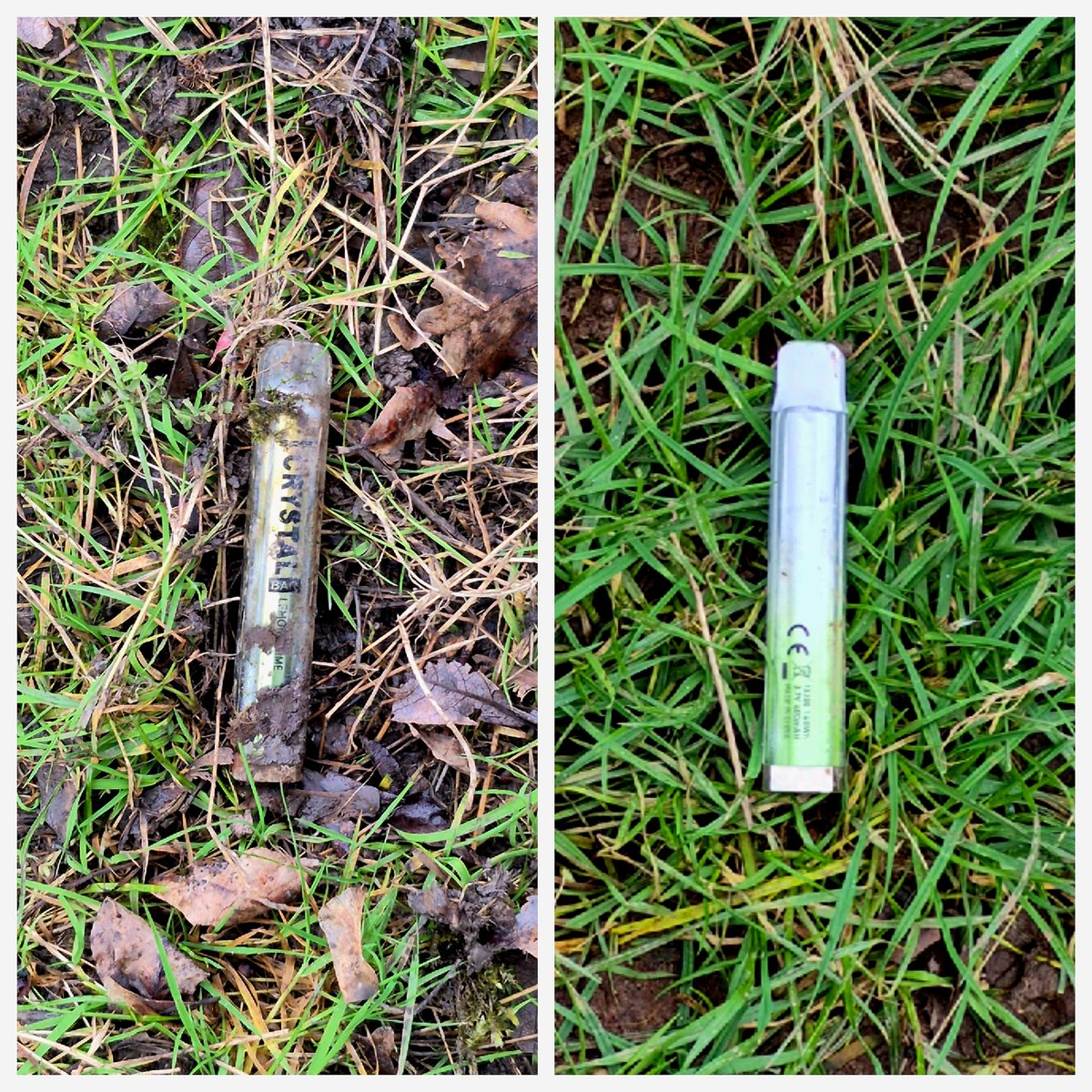 Some odd finds at Lamby Lake car park this morning.  Balloons, a vape, a balaclava, trainers and some smashed glass.  Another 2 vapes picked up lunch time.  All 3 vapes will be recycled ♻️.  #vapelitter #litterlouts #dontbeatosser #cartossers #keepwalestidy #keepcardifftidy