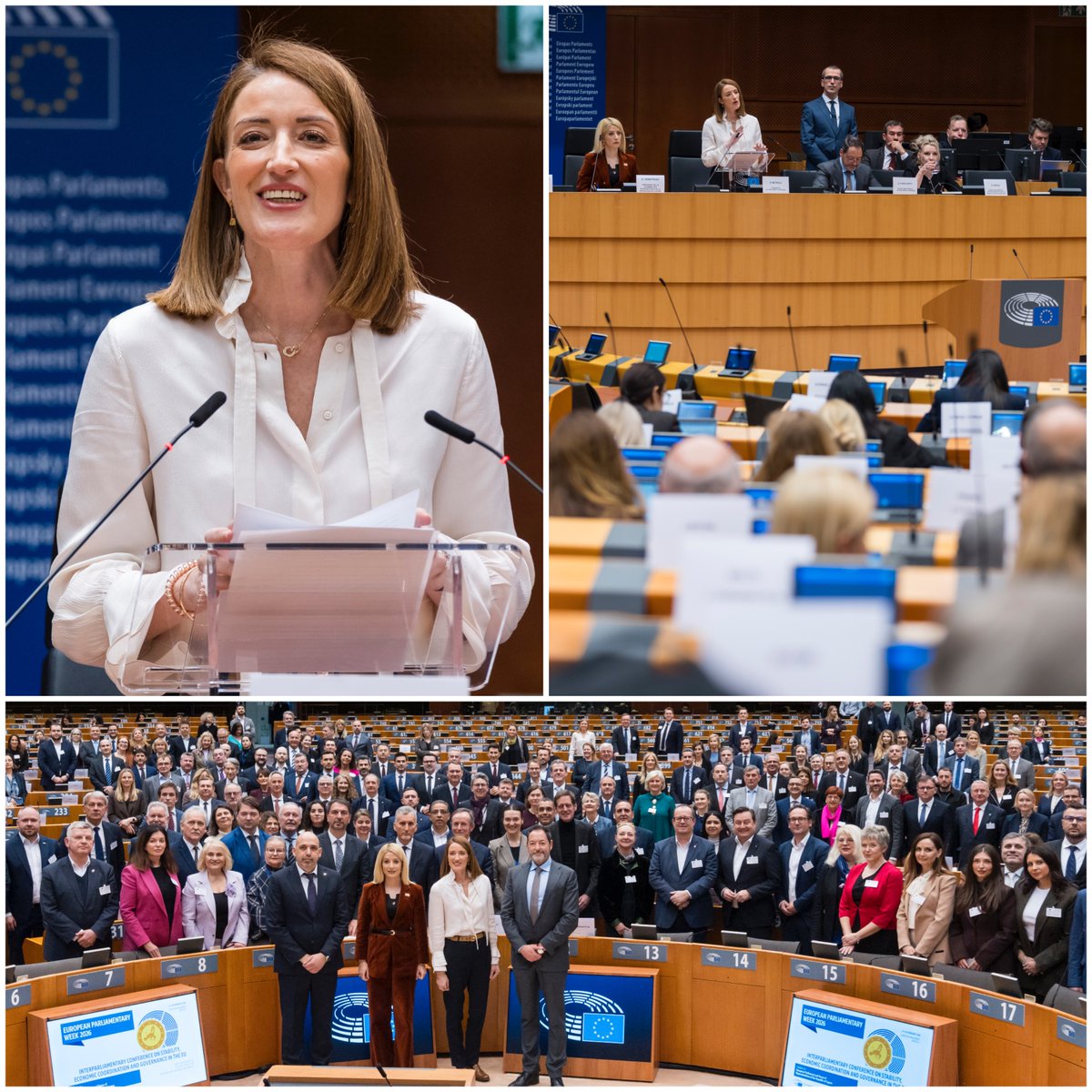 Roberta Metsola tweet media