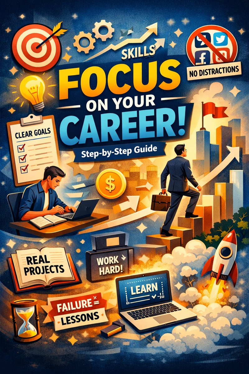 #trending How to Stay Focused on Your Career? (Step-by-Step Guide) 🎯 ...
