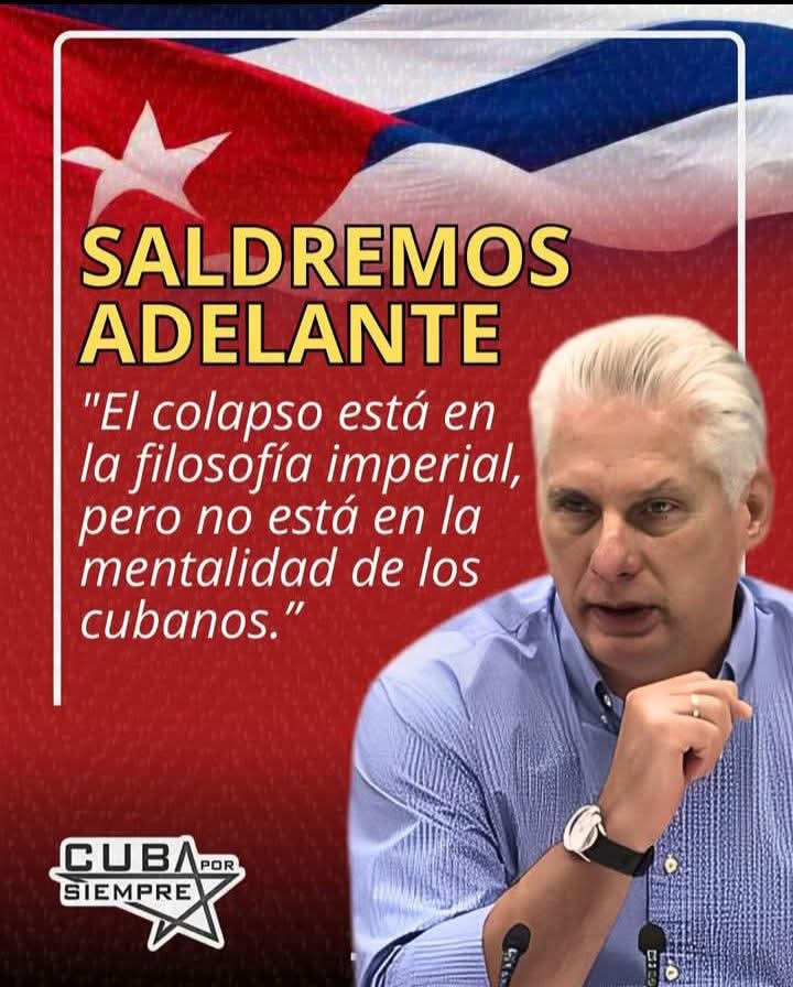 Díaz-Canel...#Cuba es una nación libre, independiente y soberana. Nadie nos dicta qué hacer. Cuba no agrede, es agredida por EE. UU. hace 66 años, y no amenaza, se prepara, dispuesta a defender a la Patria hasta la última gota de sangre. #CubaPorLaVida #AgriculturaCubana