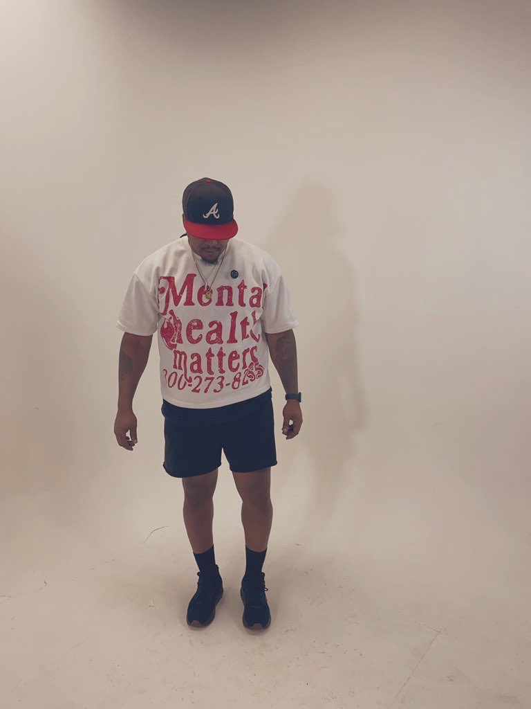 Real_RBurgess8's tweet photo. Mental health matters everyday 🖤 https://t.co/eGYERcHUrW