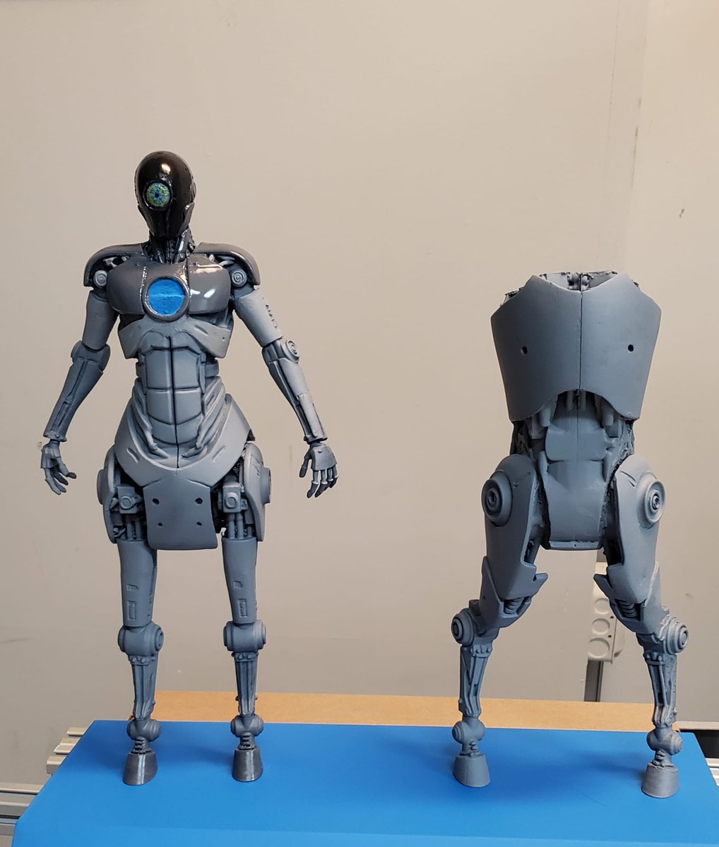 deuxpan's tweet photo. The Centaur Robot is a modular autonomous workforce for space — dual-gyro stabilized, 6-battery powered, 24-hour operation. Built to construct and maintain infrastructure in low gravity, enabling permanent human presence beyond Earth.

#SpaceTech #HumanoidRobotics #DeepTech #VC https://t.co/bNxlyk86OA
