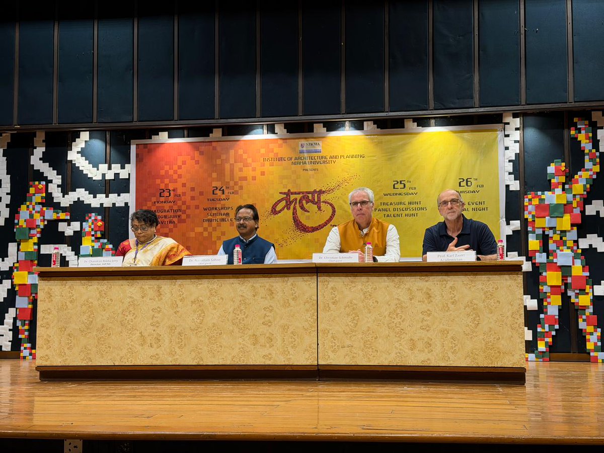 narottamsahoo's tweet image. Architecture and Planning are not merely professions - they are the forces that shape #civilizations and influence how #humanity lives, grows, and dreams.

Honoured to be part of the 3-day Annual Techno-Cultural Festival #KALP of the Architecture &amp;amp; Planning Department,