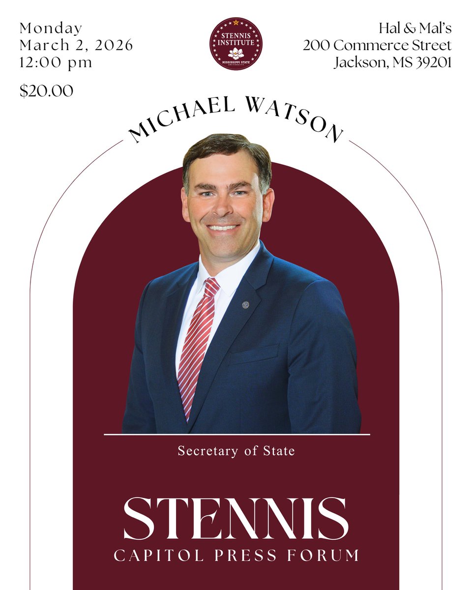 Stennis Institute tweet media