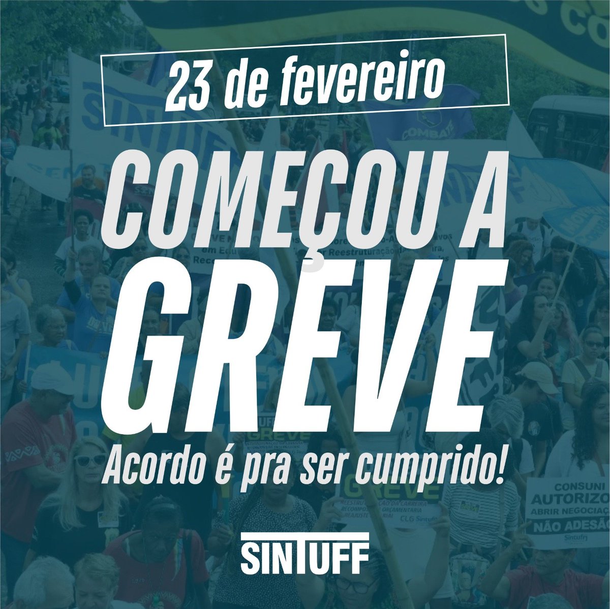 A greve dos(as) técnico-administrativos(as) da educação federal é uma resposta ao descumprimento do acordo firmado com o governo e à falta de avanços na pauta da categoria.