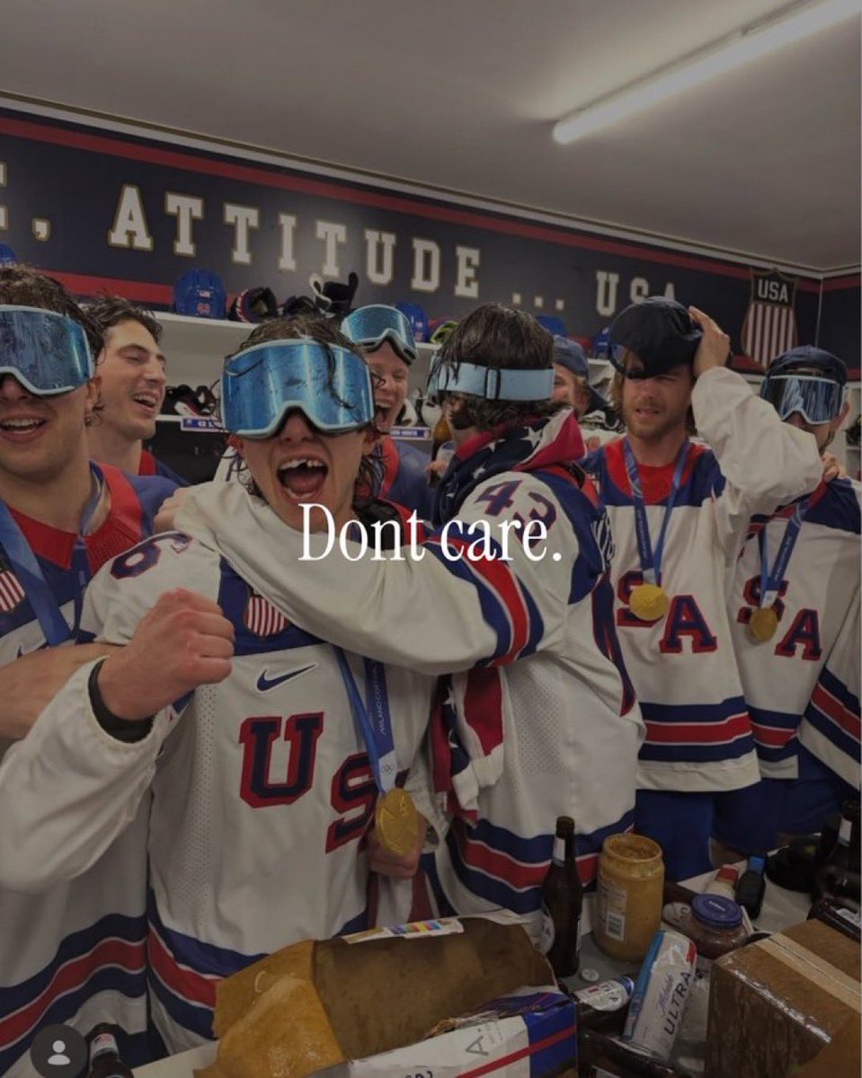 My favorite thing about all this Olympic gold celebrating is watching all the retarded hockey girlies realizing the guys they fantasize about are right leaning no fucks given Americans