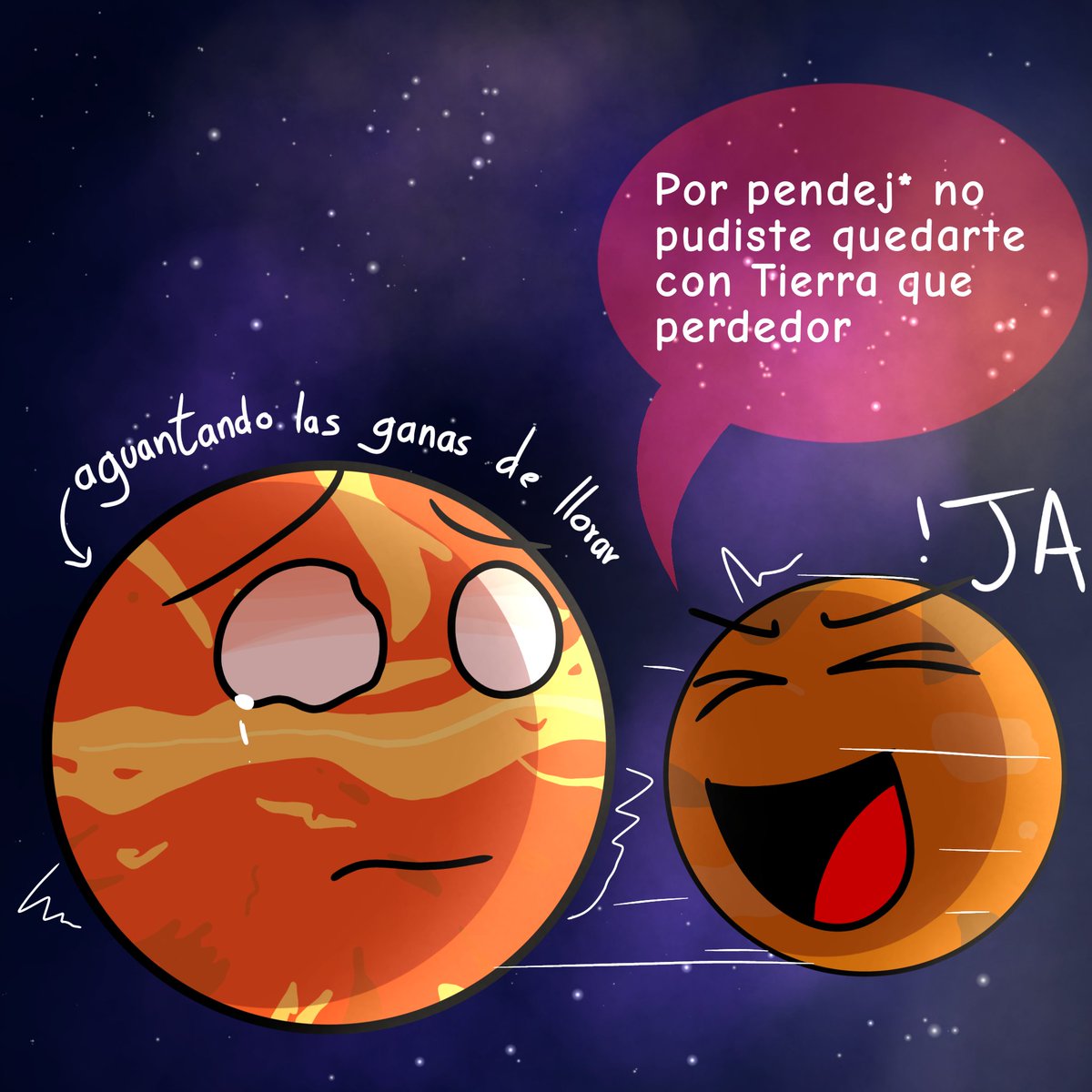 Monody_ocean's tweet image. Spaceballs... mi Venus x Tierra lloro al dibujar esto xd #spaceballs #ibispaintx