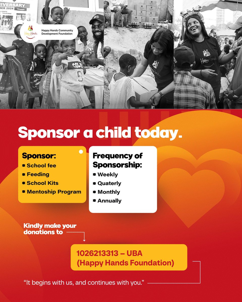 HappyHands Community Development Foundation tweet media
