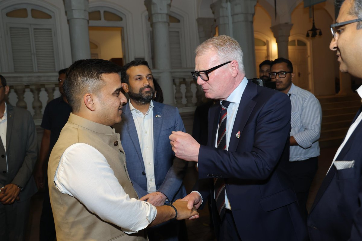 sanghaviharsh's tweet photo. Attended the exclusive reception hosted by Kulin Lalbhai under the aegis of the India Global Forum, welcoming the visiting delegation from the West Midlands Mayoral Office.

An enriching evening fostering stronger India–UK partnerships, dialogue and collaboration. https://t.co/pdGldGjQXr