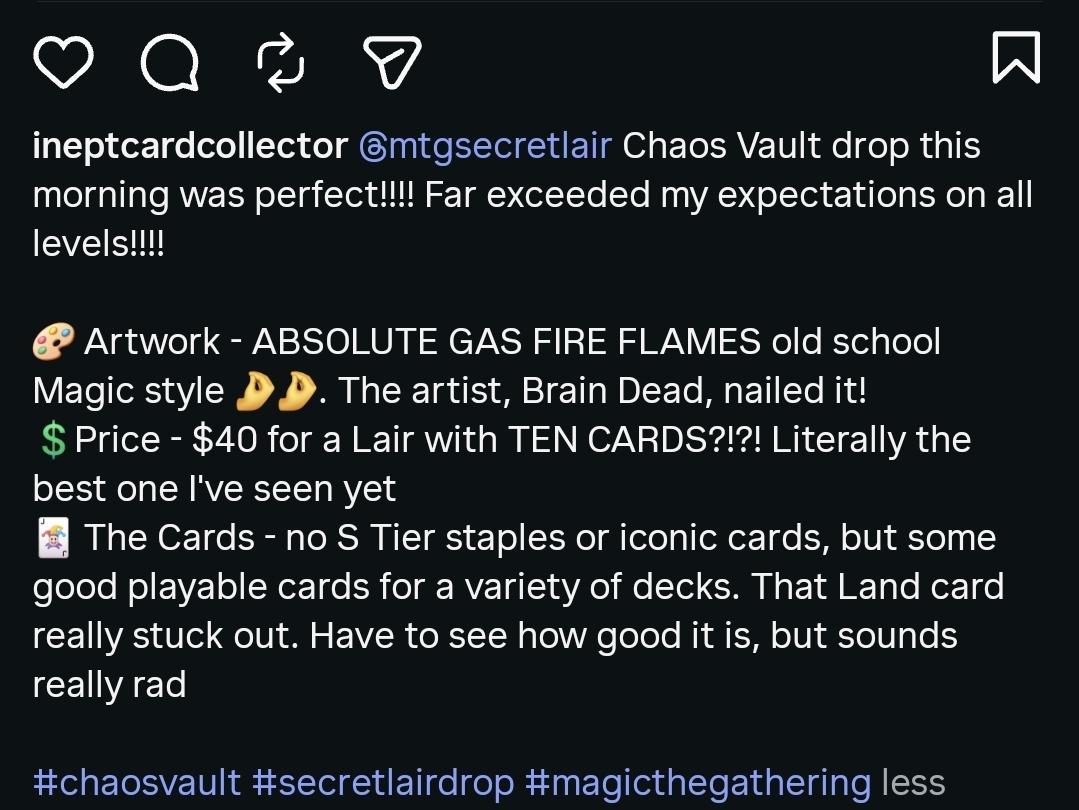 Inept Card Collector tweet media