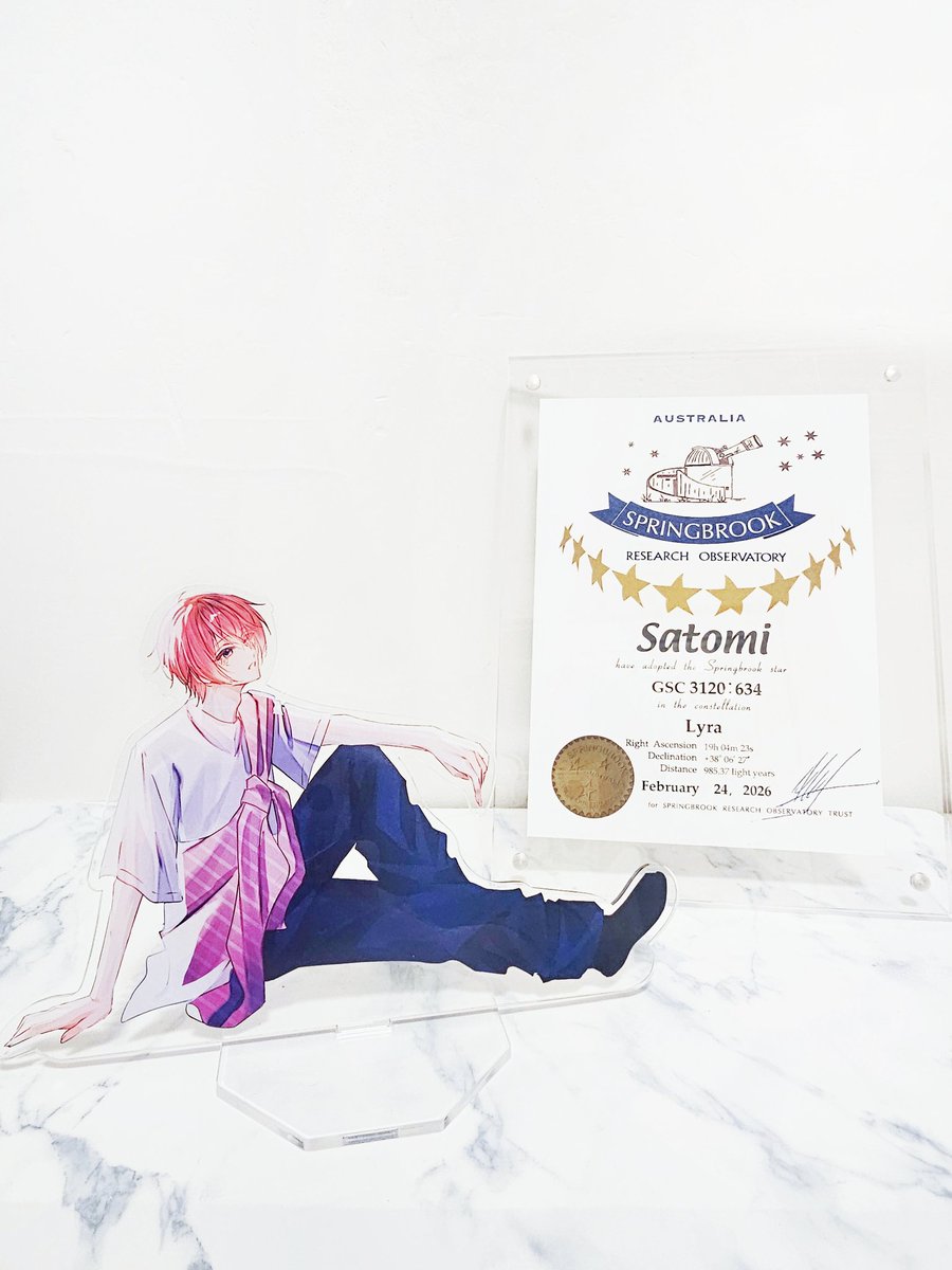 素敵なアクスタのイラストは美味(@BimiGohan16)様に依頼し作成して頂き