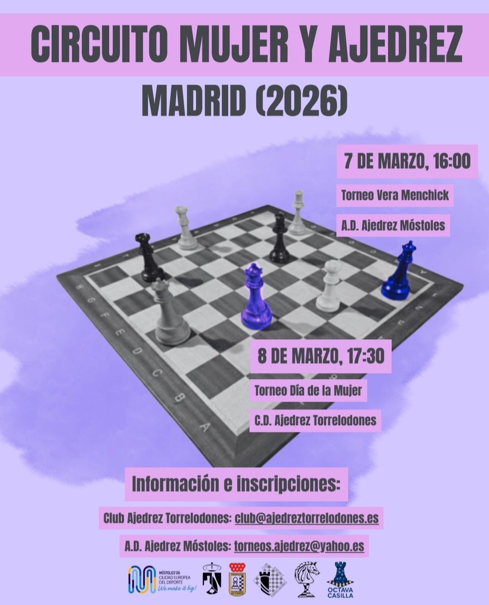 Federación Madrileña de Ajedrez tweet media