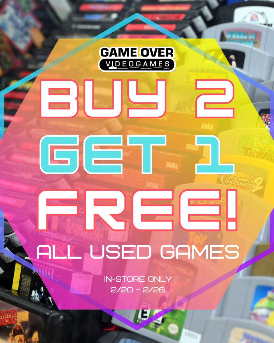 Game Over Videogames tweet media