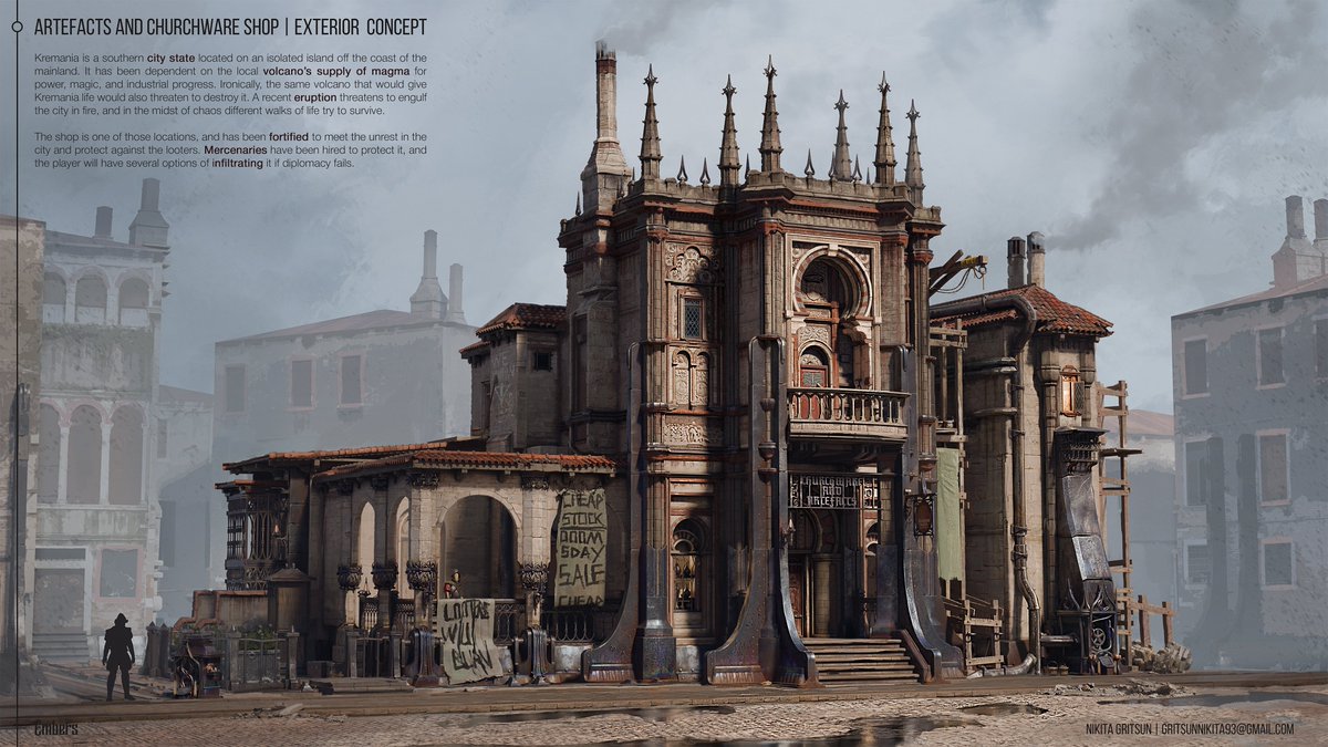 NikitaGritsun's tweet photo. Latest project drop, Embers, exterior https://t.co/2geHWIj7bp