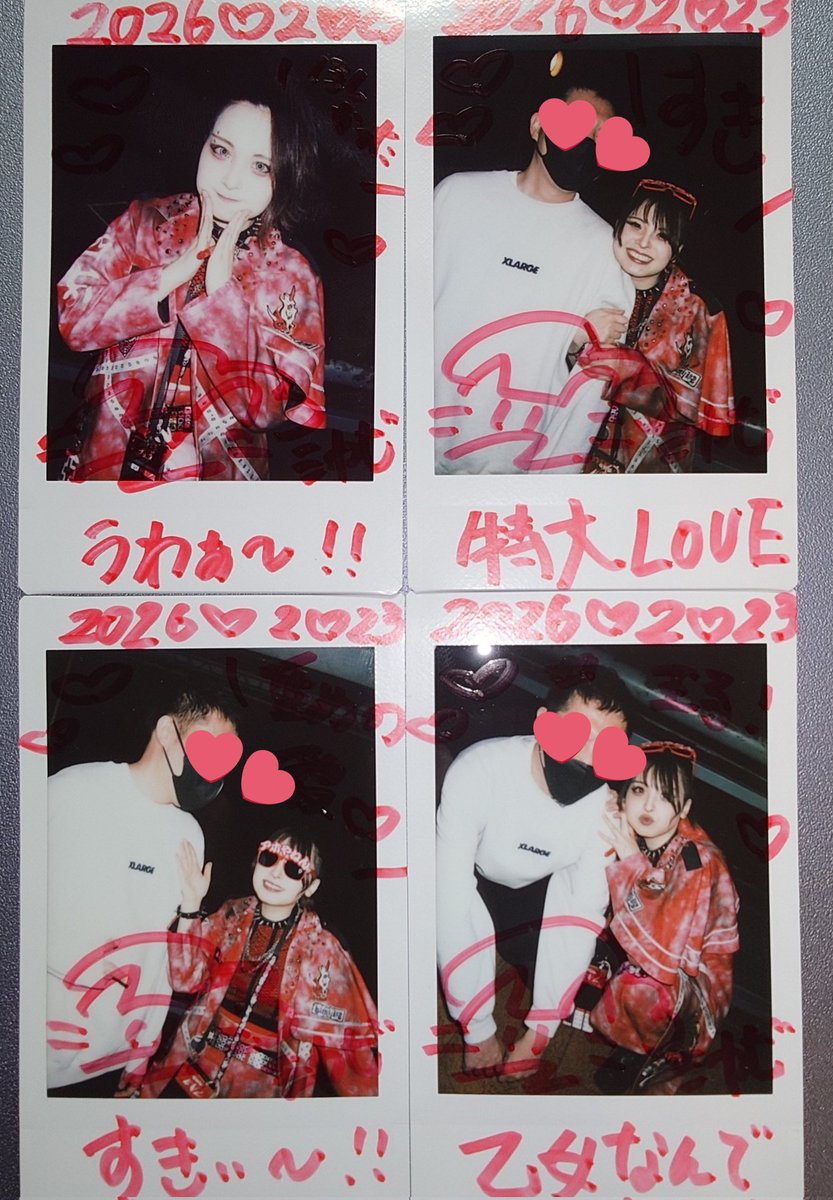 ︎💓大阪遠征チェキ2️⃣アルカ みやびちゃん︎💓 ツアー大阪最高だっ