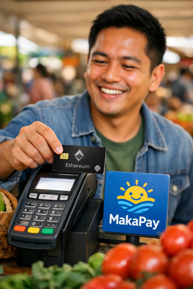 1.4 BILLION people are still unbanked.

No bank account.
No merchant processing.
No access to digital commerce.
Crypto is changing that. 🌍
From small markets to underserved communities, Ethereum &amp; ERC-20 payments are becoming real financial infrastructure — not hype.

MakaPay is