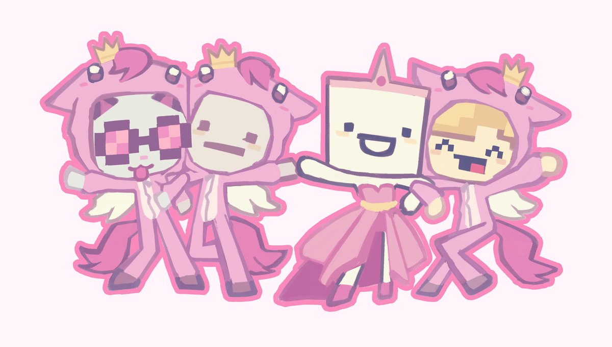 dailymicroghost's tweet image. day 26 pink pegasi #microspr #microghost #dtowncat #saparata #evbo