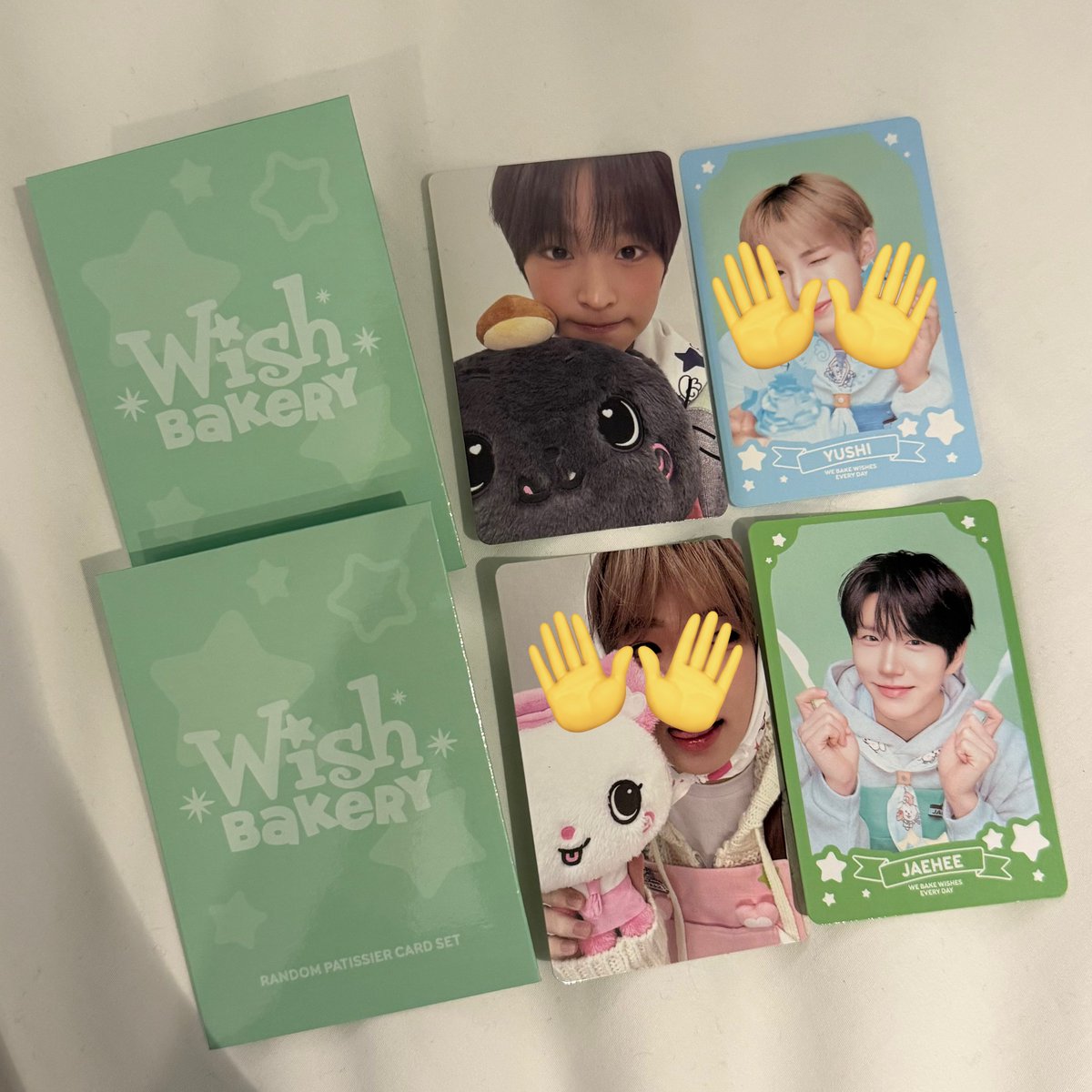 NCT WISH 交換 トレカ 譲）1.2枚目 ジェヒ ユウシ リク 求） 3.4枚目