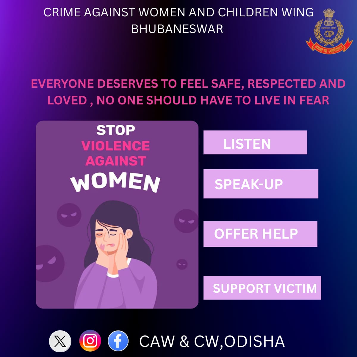 CAW&CW ODISHA tweet media