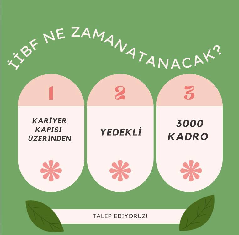 <a href="/burakdemiralptr/">Burak Demiralp</a> <a href="/csbgovtr/">T.C. Çevre, Şehircilik ve İklim Dğş. Bakanlığı</a> <a href="/CevreMufettisi/">Çevre Müfettişi</a> Hayırlı ramazanlar Sayın Bakan Yardımcım,bizler İİBF mezunları milyonlarca adayz..Gerçekten milyonu fazlasıyla geçtik.Degerli kurumunzda yapilacak olan Büro personeli,Vhki,Bilgisayar isletmenligi vb istihdamlarda Potansiyel Mesleğimiz olan bu unvanlarda başvuru yapmak istemekteyz