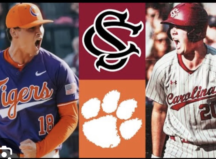 BigFellaBsbl's tweet photo. Expect Fireworks… the greatest rivalry in college baseball and it ain’t even a debate! ⚾️🔥🐔🐯 5 days away!!! https://t.co/6mfCTmRZDb