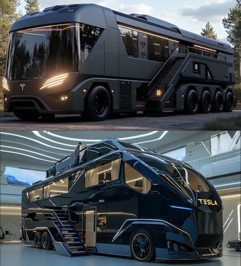 I'm making the greatest 2027 Tesla Motor Home in history, under $36,000 reply thumbs up 👍🏻 and you will get one for FREE
Repost and follow <a href="/Barron47voicese/">BARRON TRUMP 47 COMMENTARY</a>