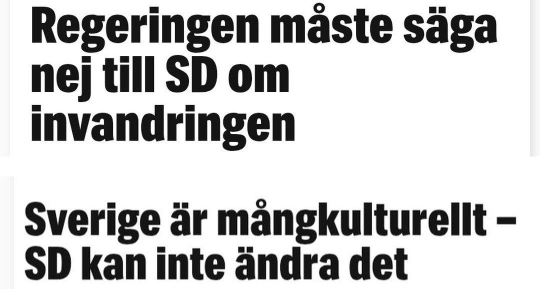 Jimmie Åkesson tweet media