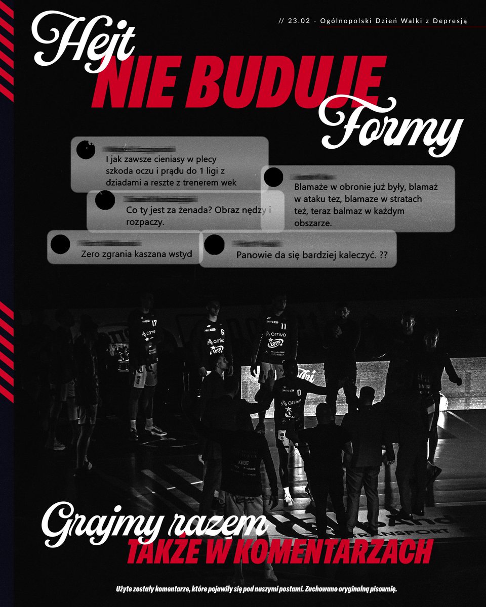 W Ogólnopolskim Dniu Walki z Depresją zwracamy uwagę na jedną z najbłahszych rzeczy, o której wydaje się, że ciągle zapominamy. 

Pisanie komentarzy jest dzisiaj powszechne. Wysłanie ze smartfona kilku słów i późniejsza za nie odpowiedzialność wydaje się marginalna. A one