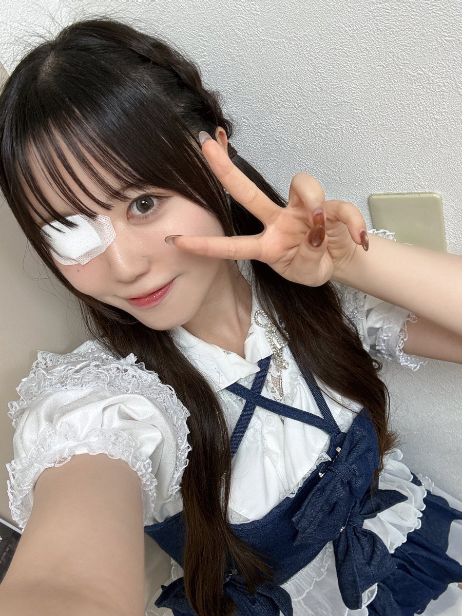 IDO-LIVE!! ありがとうございました✨✨ まだ目治ってなくて眼帯して