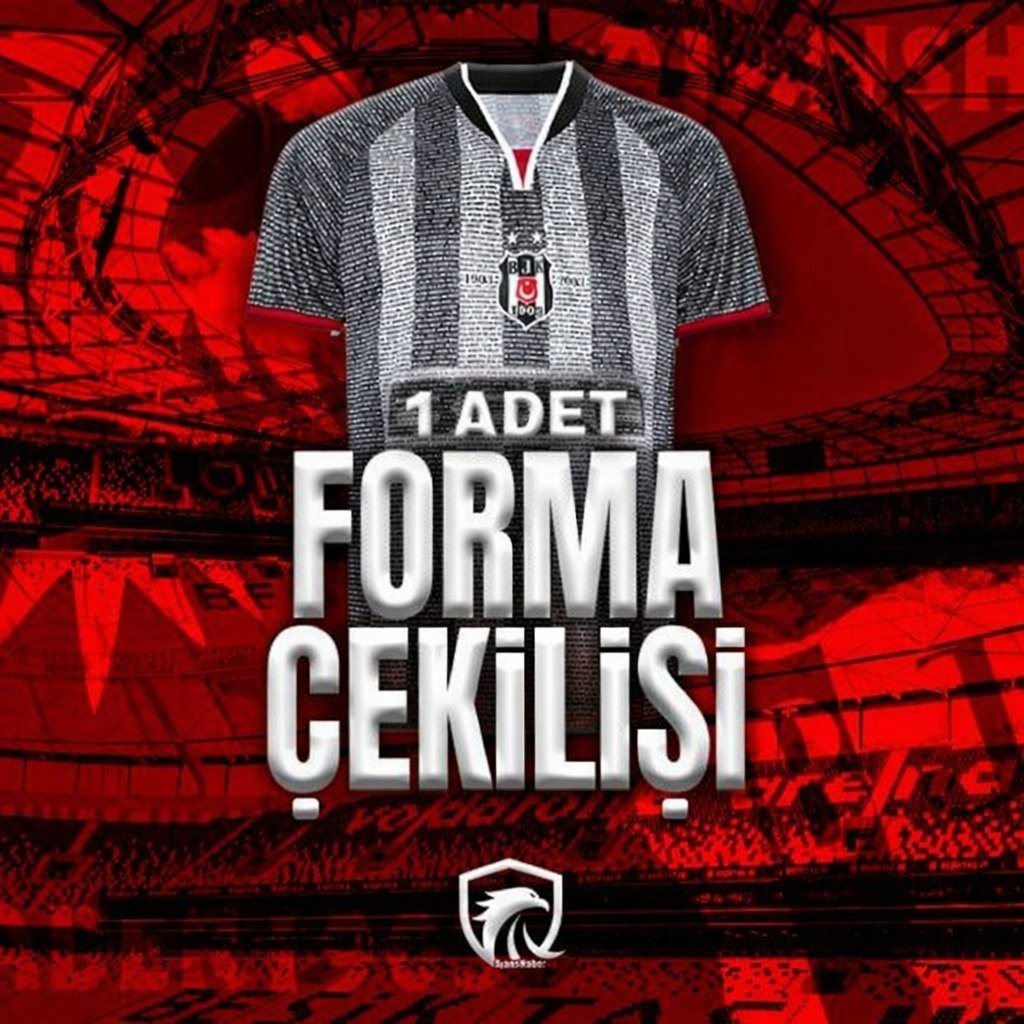 🎉🎊🎁 FORMA ÇEKİLİŞİ.

👉  <a href="/AjansHaber_1903/">Ajanshaber1903</a>'ü TAKİP eden, bu tweet'i RT eden ve yorumlara 🦅 emojisi bırakan hesaplar arasından 1 kişiye forma hediye ediyoruz.

Çekilişimiz Pazar günü yapılacaktır.

Bol şanslar 🦅💥👊