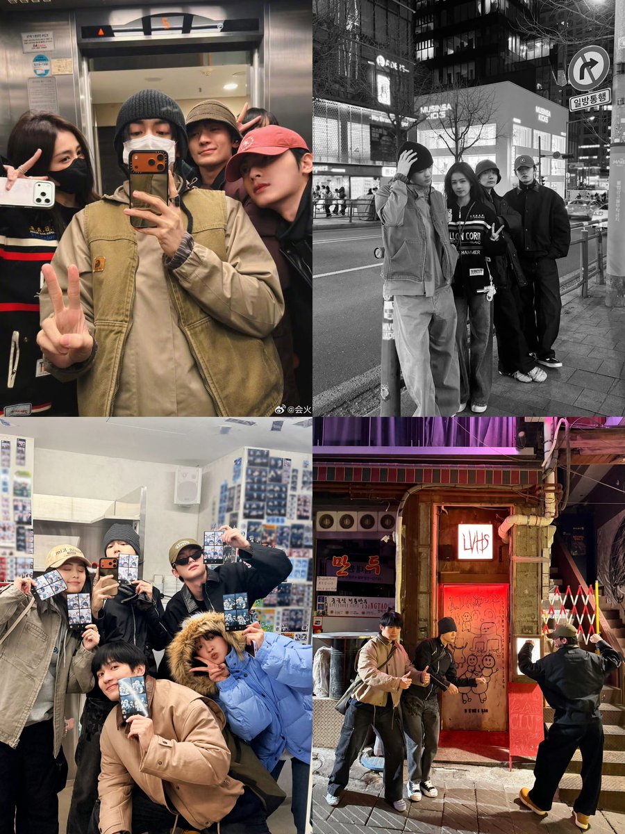 Allcbizmelons's tweet image. #BaiLu, #ZengShunxi, #LiangYongqi, #ChenHeyi took group photos during their trip