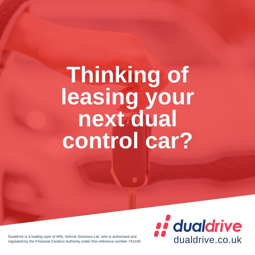 Dualdrivelease's tweet image. At Dualdrive, we make leasing simple, so you can spend more time teaching learners and less time worrying about your vehicle.

📲 Browse our range at dualdrive.co.uk

#dualcontrol #drivinginstructor