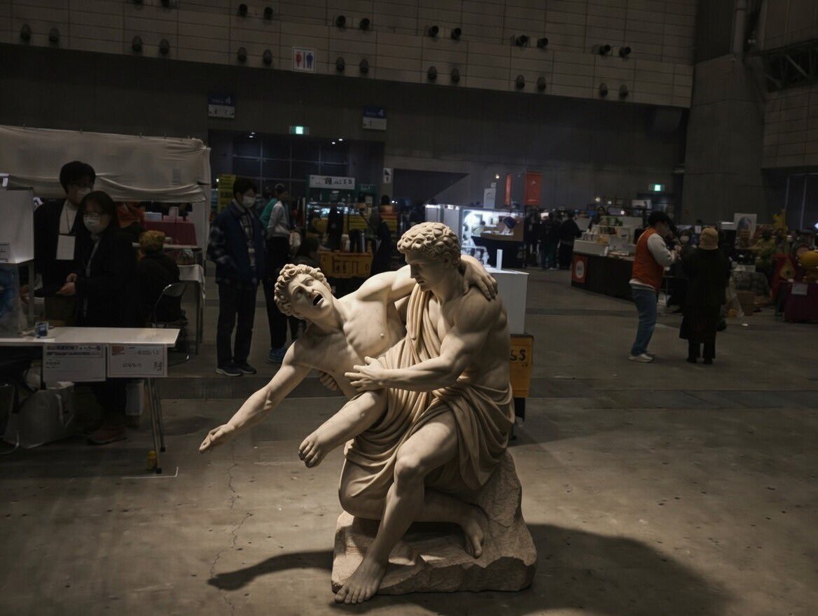 ミケランジェロ風もお気に入り